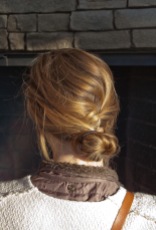 A Kinfolk inspired photo of Natalie Rainer's hair